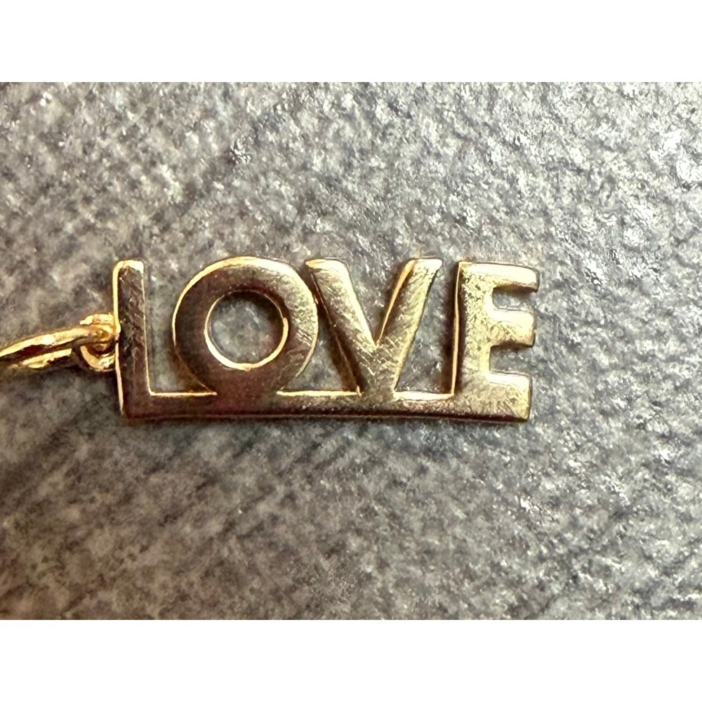 Gold Plated Love Pendant